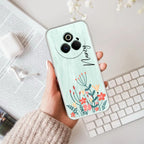 MultiColor Floral Customize Anti Yelllow Case For Realme P3 Pro 5G
