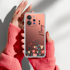 MultiColor Floral Customize Anti Yellow Case For Vivo V70 5G