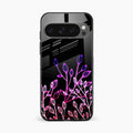 Multicolor Flower Print Glass Case Cover For Google Pixel 10 Pro XL