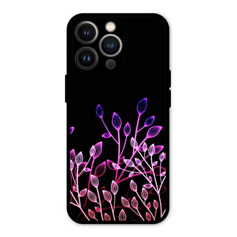 Multicolor Flower Print Glass Case Cover For iPhone 13 Pro Max