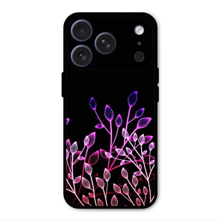 Multicolor Flower Print Glass Case Cover For iPhone 17 Pro