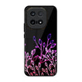 Multicolor Flower Print Glass Case Cover For iQOO 15 5G
