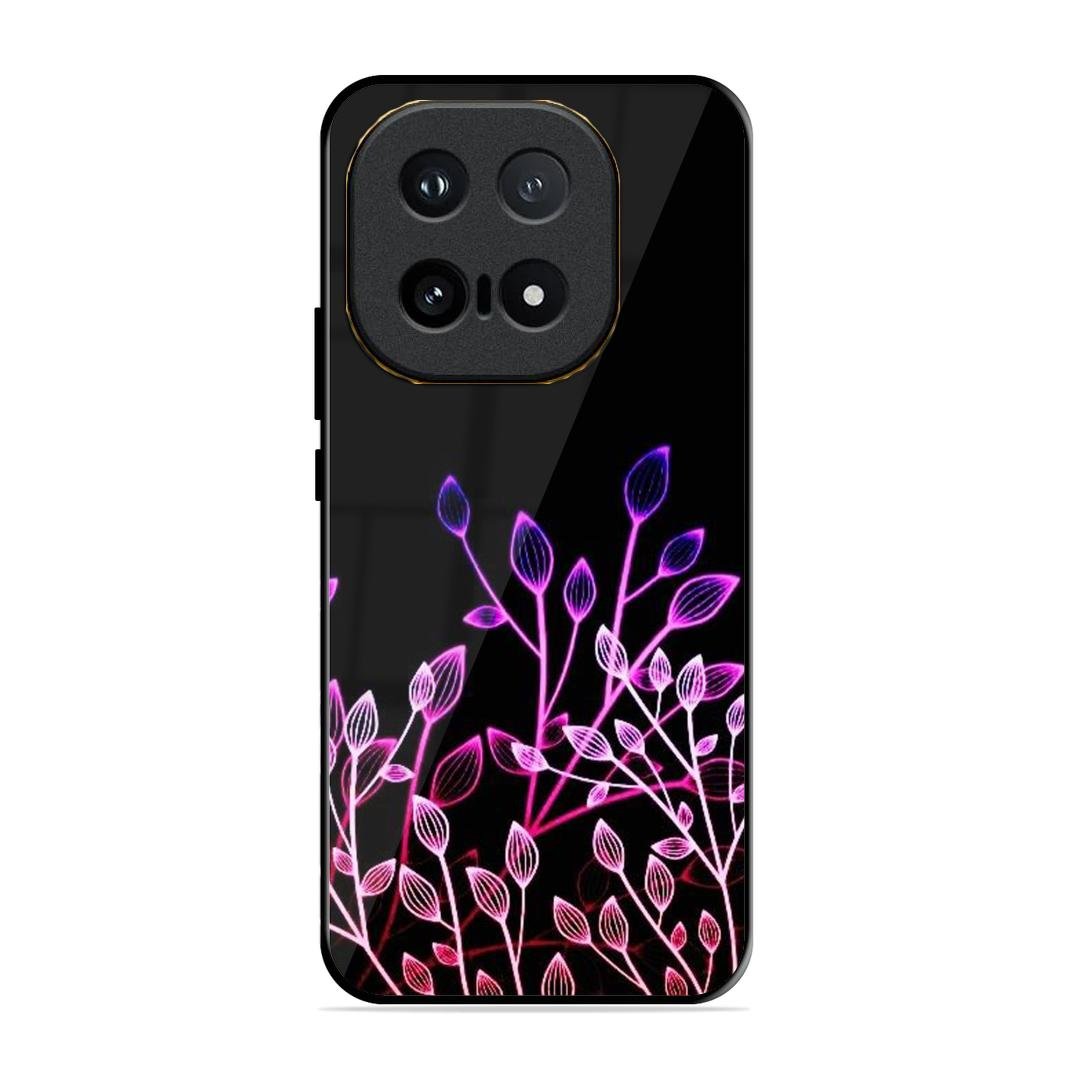 Multicolor Flower Print Glass Case Cover For iQOO 15 5G