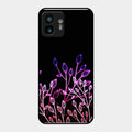 Multicolor Flower Print Glass Case Cover For Nothing Phone 2