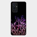Multicolor Flower Print Glass Case Cover For Oneplus 9 Pro 5G