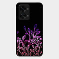 Multicolor Flower Print Glass Case Cover For Oneplus Nord 2T 5G