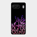 Multicolor Flower Print Glass Case Cover For Oneplus Nord 4 5G