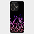 Multicolor Flower Print Glass Case Cover For Oppo A5 Pro 5G