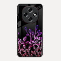 Multicolor Flower Print Glass Case Cover For Oppo F31 Pro 5G