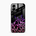 Multicolor Flower Print Glass Case Cover For Oppo K14x 5G