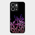 Multicolor Flower Print Glass Case Cover For Oppo Reno 14 Pro 5G