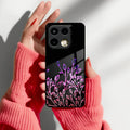 Multicolor Flower Print Glass Case Cover For Realme 16 Pro Plus 5G