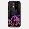 Multicolor Flower Print Glass Case Cover For Realme C85 5G