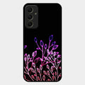 Multicolor Flower Print Glass Case Cover For Samsung Galaxy A34 5G