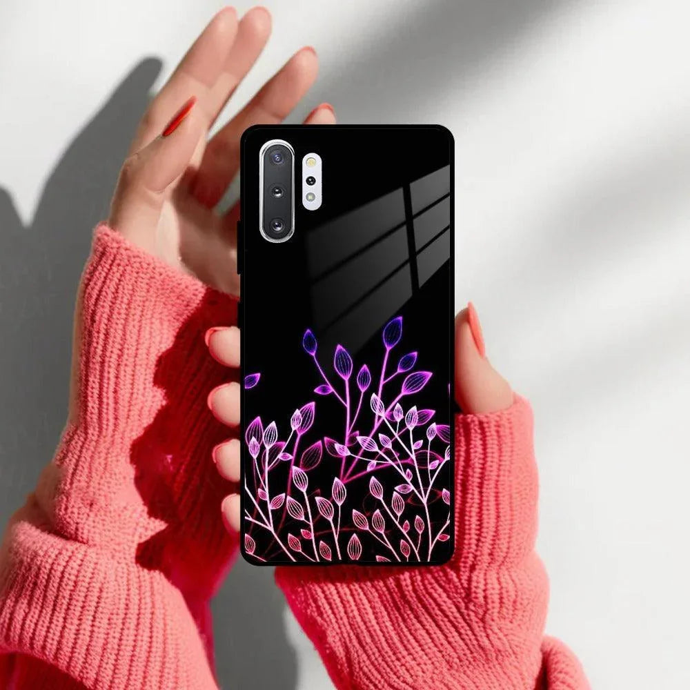 Multicolor Flower Print Glass Case Cover For Samsung - ShopOnCliQ