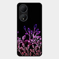 Multicolor Flower Print Glass Case Cover For Vivo T2 5G