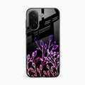 Multicolor Flower Print Glass Case Cover For Vivo V60e 5G