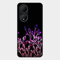 Multicolor Flower Print Glass Case Cover For Vivo Y100A 5G