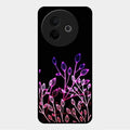 Multicolor Flower Print Glass Case Cover For Vivo Y39 5G