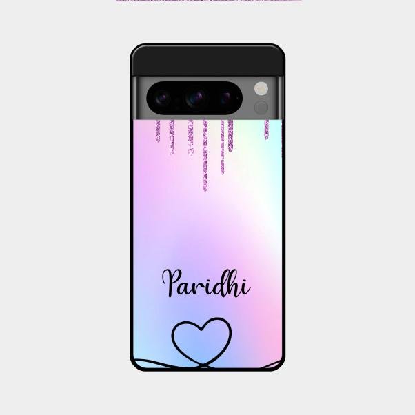 MultiColor Glitter Glass Case For Google Pixel 8 Pro 5G