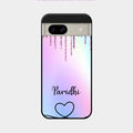 MultiColor Glitter Glass Case For Google Pixel 8A 5G