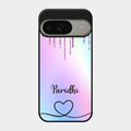 MultiColor Glitter Glass Case For Google Pixel 9 5G