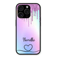 MultiColor Glitter Glass Case For iPhone 15 Pro Max