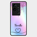 MultiColor Glitter Glass Case For Iqoo 11 5G