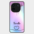 MultiColor Glitter Glass Case For Iqoo 12 5G