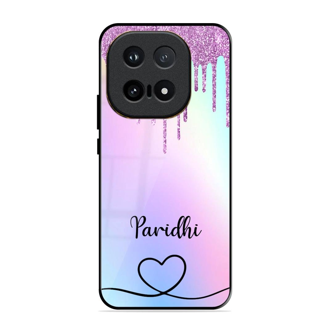 MultiColor Glitter Glass Case For iQOO 15 5G
