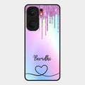 MultiColor Glitter Glass Case For Iqoo Neo 9 Pro 5G