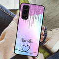 MultiColor Glitter Glass Case For iQOO - ShopOnCliQ