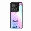 MultiColor Glitter Glass Case For Motorola Edge 50 Pro