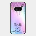 MultiColor Glitter Glass Case For Nothing Phone 2A 5G