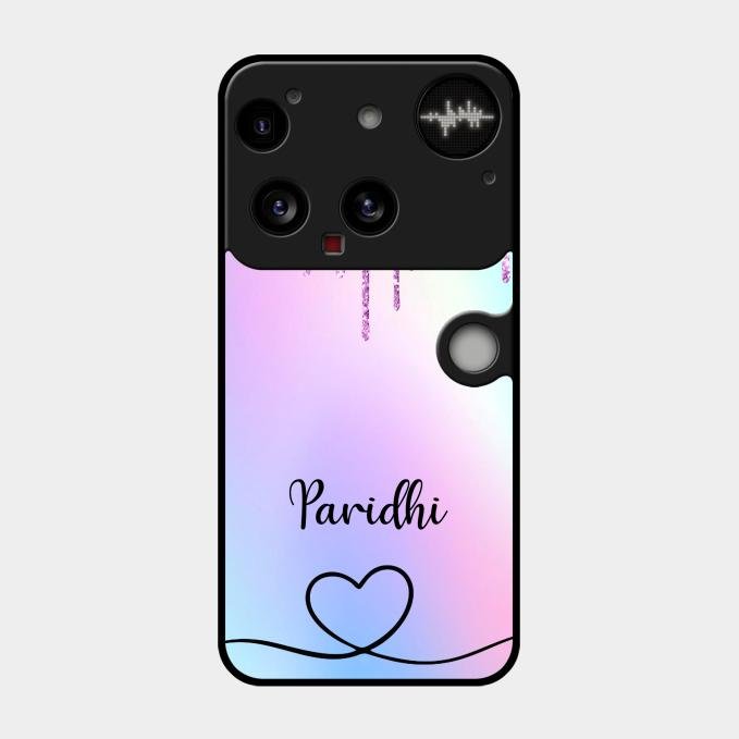 MultiColor Glitter Glass Case For Nothing Phone 3 5G