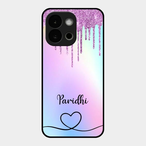 MultiColor Glitter Glass Case For Oneplus 13S 5G