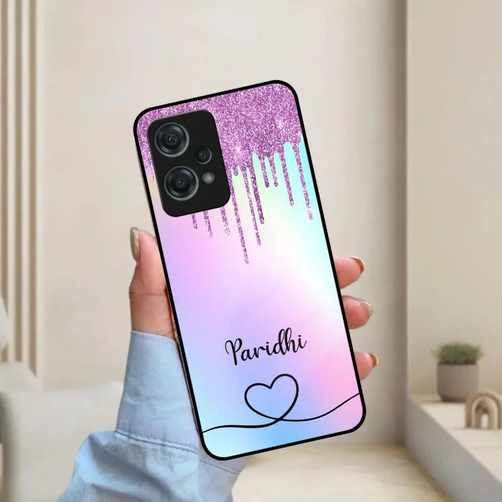 MultiColor Glitter Glass Case For OnePlus - ShopOnCliQ