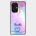 MultiColor Glitter Glass Case For Oneplus Nord Ce5 5G