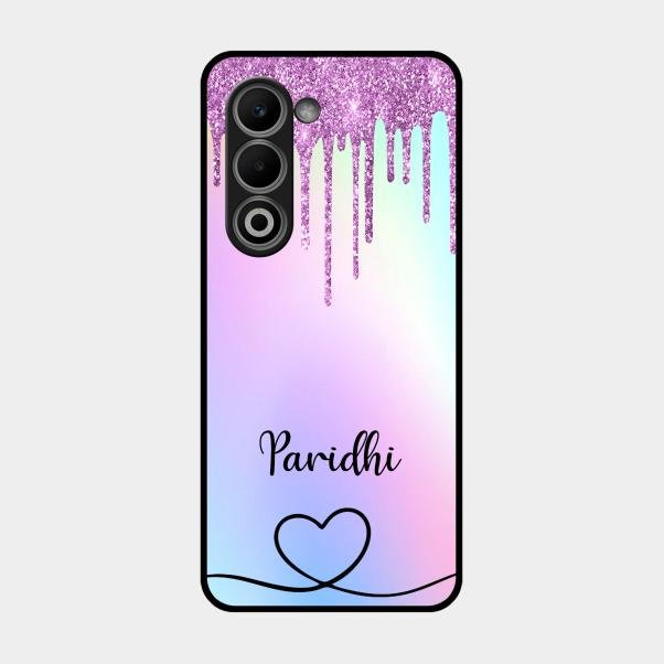 MultiColor Glitter Glass Case For Oppo A5 5G
