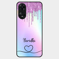 MultiColor Glitter Glass Case For Oppo A78 5G