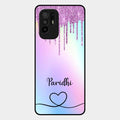 MultiColor Glitter Glass Case For Oppo F19 Pro Plus 5G