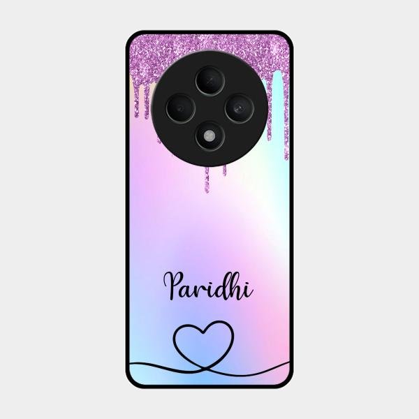 MultiColor Glitter Glass Case For Oppo F27 5G