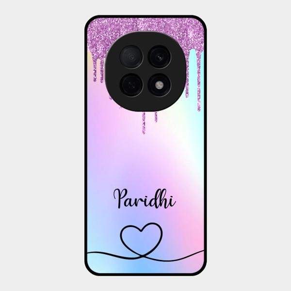 MultiColor Glitter Glass Case For Oppo F29 Pro 5G