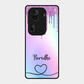 MultiColor Glitter Glass Case For Oppo Reno 11 Pro 5G