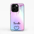 MultiColor Glitter Glass Case For Oppo Reno 15C 5G
