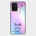 MultiColor Glitter Glass Case For Oppo Reno 7 5G