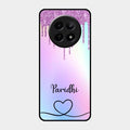 MultiColor Glitter Glass Case For Realme 12X 5G