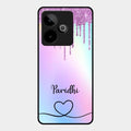 MultiColor Glitter Glass Case For Realme Gt 7T 5G