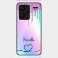 MultiColor Glitter Glass Case For Redmi Note 13 Pro Plus 5G