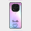 MultiColor Glitter Glass Case For Redmi Note 14 Pro 5G